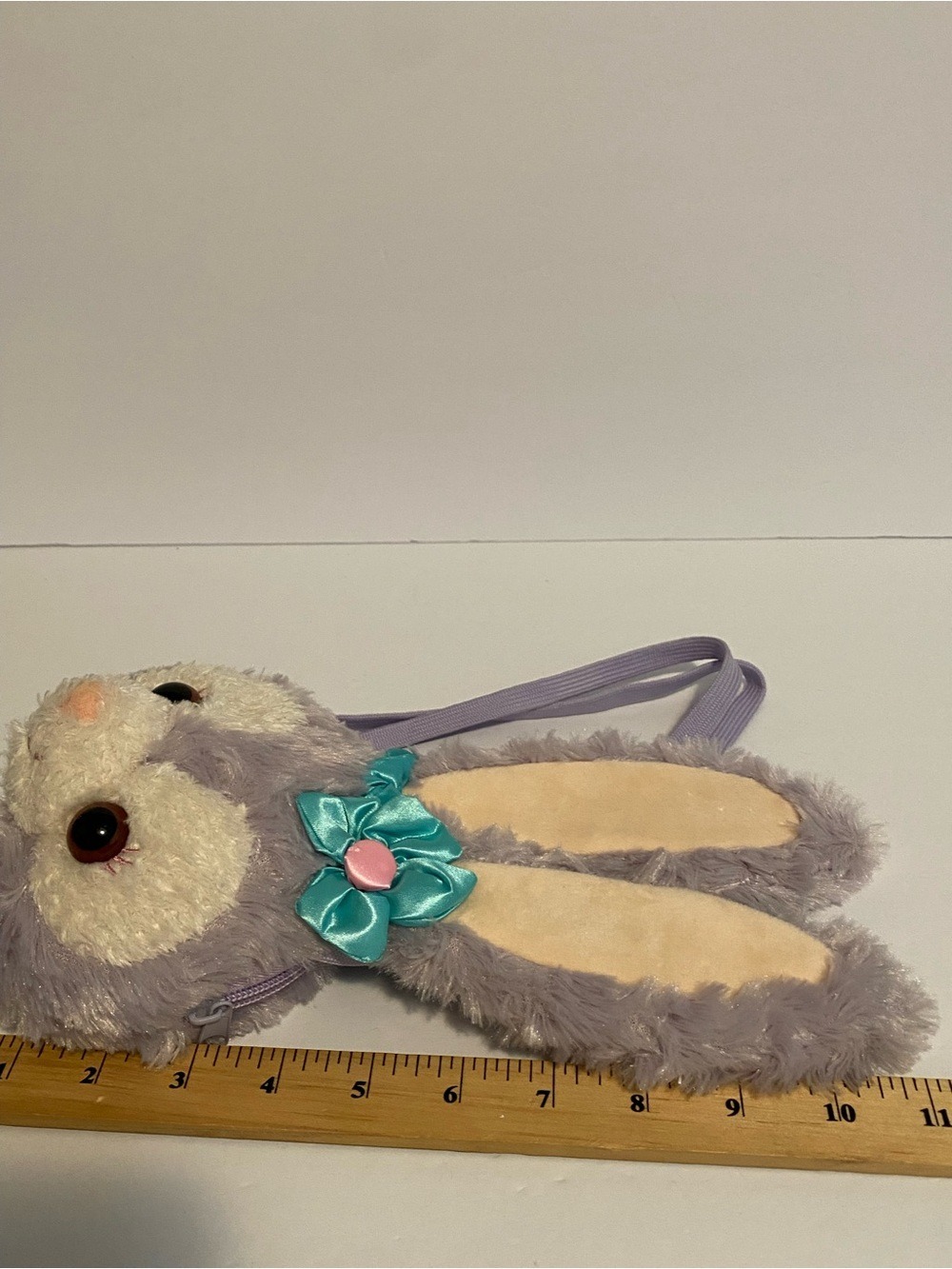 Tokyo Disney Duffy Friends Stella Lou Rabbit Back Purse Shoulder Bag Plush Toy - Picture 8 of 8